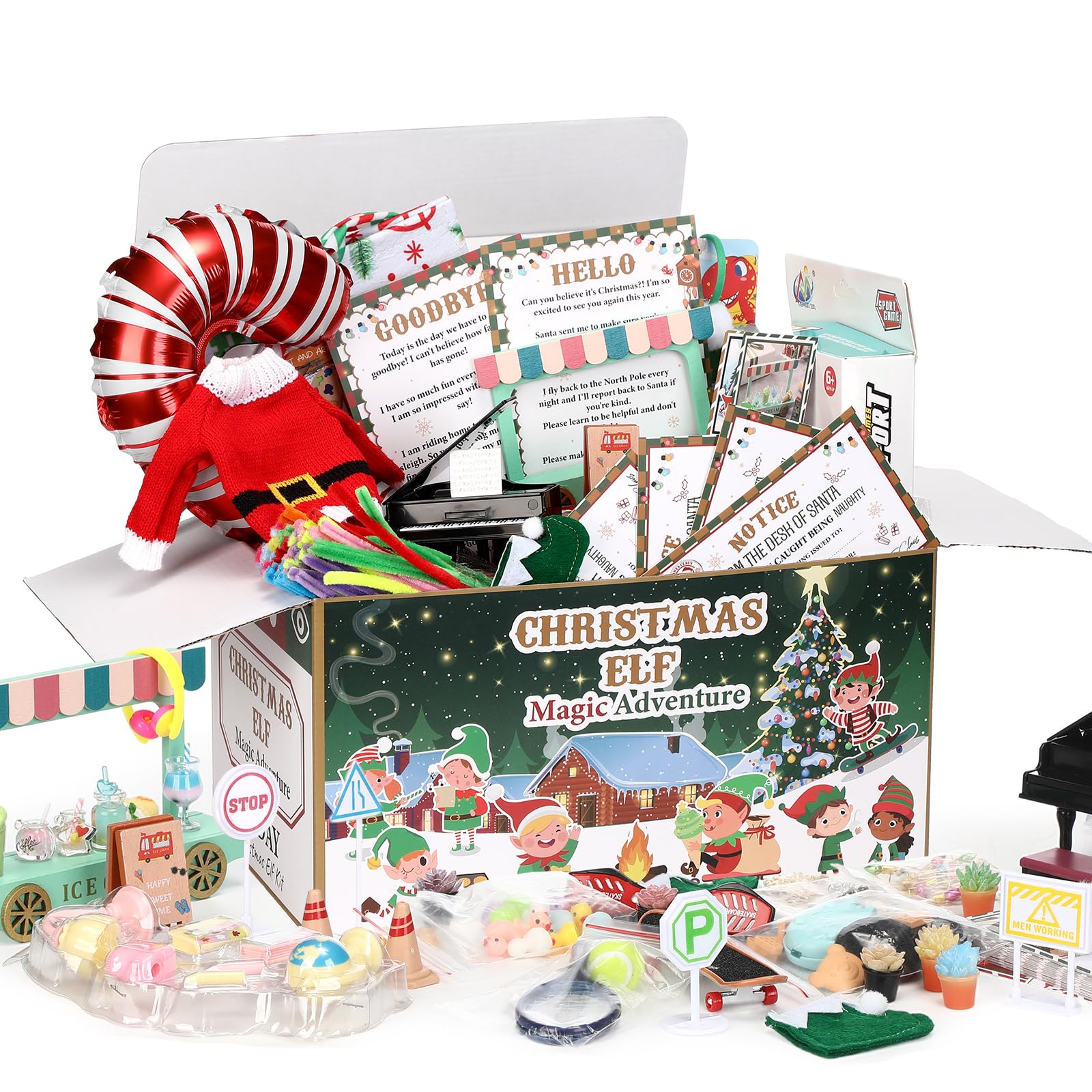 Amazon.com: Hollowfly Elf Kit 24+4 Days of Christmas 2026